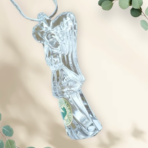 Vtg Waterford Crystal MILLENNIUM ANGEL (1997) Angel of Hope Ornament ~ Ireland - Picture 10 of 12